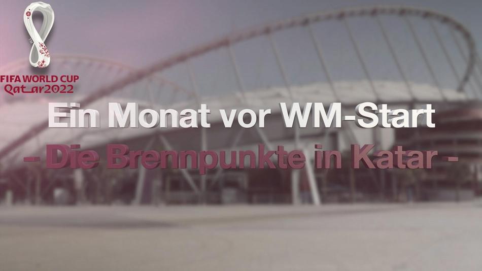 Die Austragung der Fussball-WM 2022 im Wüstenstaat Katar ist höchst umstritten.